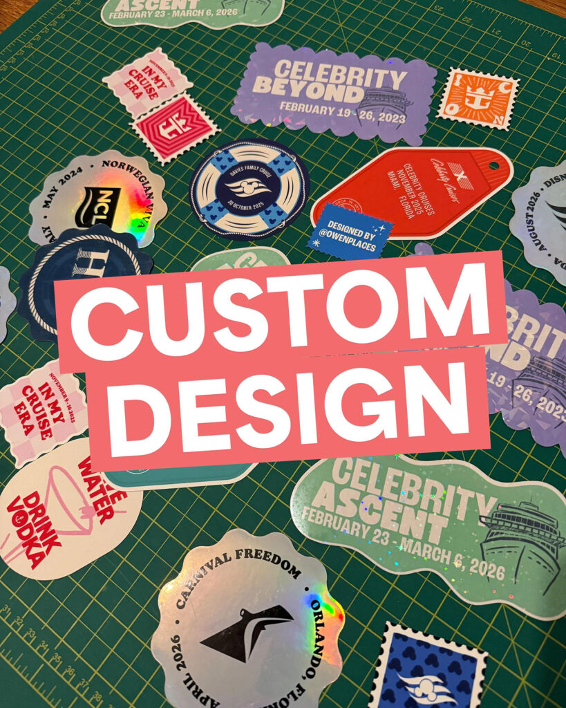 Custom Cruise Magnet - Owen Places